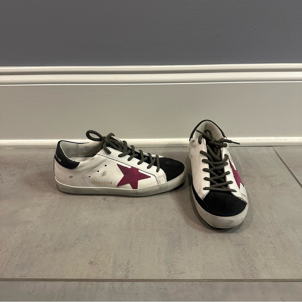 Golden Goose Super-Star Low Top Sneakers